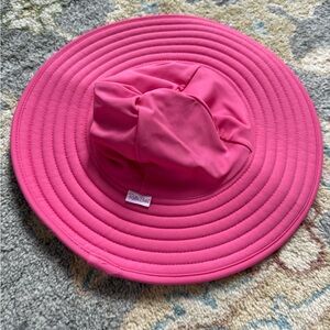 Pink Wide Brim Hat
